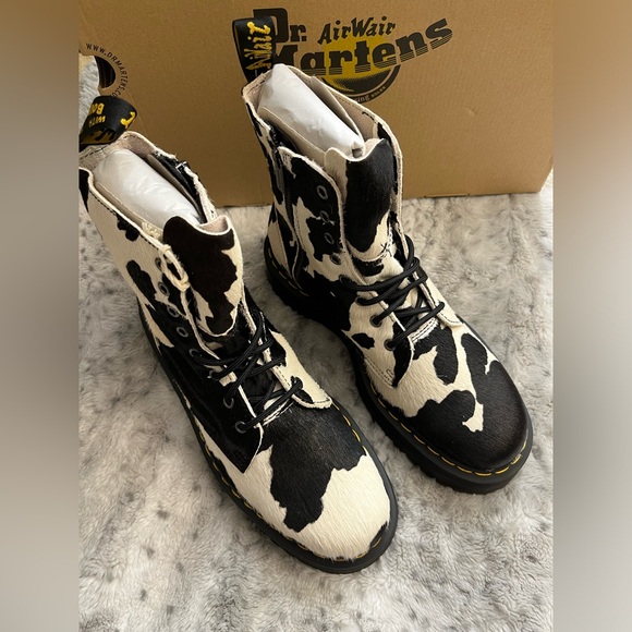 Dr. Martens | Shoes | Dr Martens Jadon Hairon Cow Print